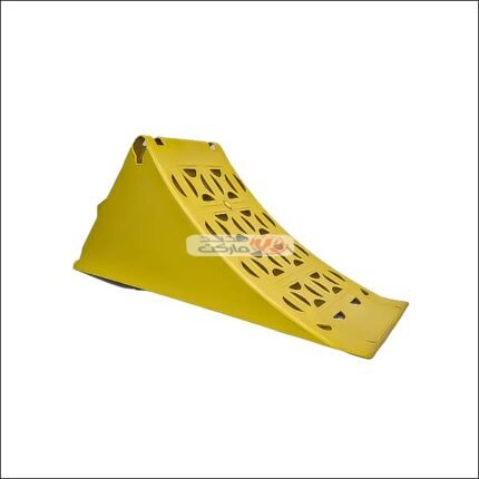 CALE DE ROUE CAMION PLASTIQUE S/M JAUNE
