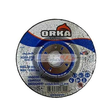 DISQUE ORKA Ø 115 MM 6.50 MM A MEULER ACIER