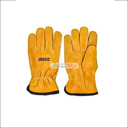 GANTS INGCO CUIRE JAUNE