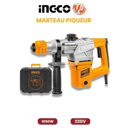 MARTEAU PIQUEUR INGCO AVEC CABLE 220V 1050 W