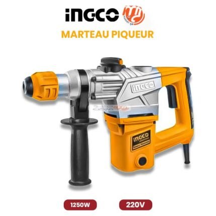 MARTEAU PIQUEUR INGCO AVEC CABLE 220V 1250 W