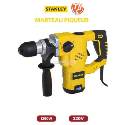 MARTEAU PIQUEUR STANLEY AVEC CABLE 220V 1250 W