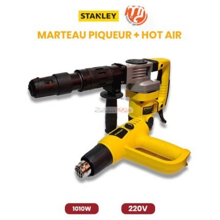 MARTEAU PIQUEUR STANLEY AVEC CABLE KIT 220V 1010 W