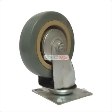 ROUE PLASTIQUE S/M GRIS Ø 100 MM SANS FREIN