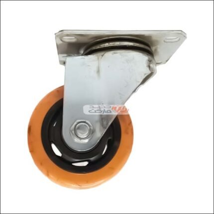 ROUE PLASTIQUE S/M ORANGE Ø 75.0 MM SANS FREIN