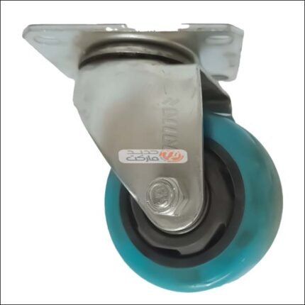 ROUE PLASTIQUE S/M VERT Ø 75.0 MM SANS FREIN