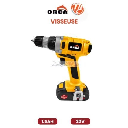 VISSEUSE ORCA AVEC BATTERIE 20V 1.5 A