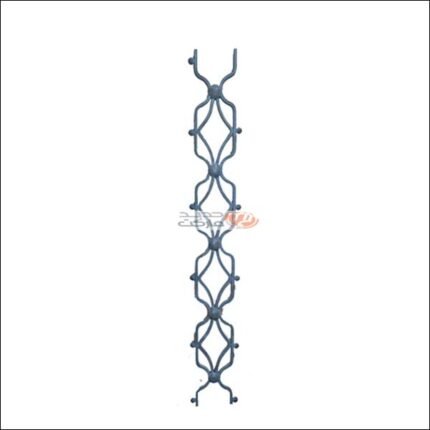 MOTIF FER FORGER EN FER PLAT 16X8.0 95X14 CM