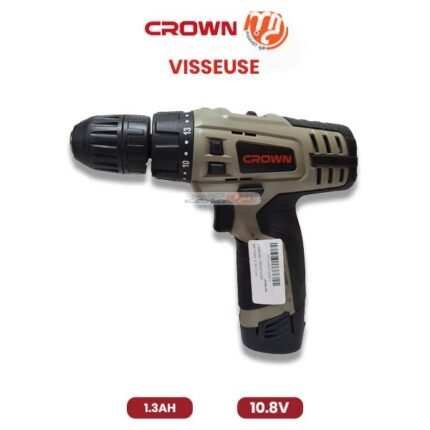 VISSEUSE CROWN AVEC BATTERIE 10.8V 1.3 A